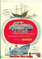 Morris advertisement 1953 - Retro Car Ads - The Nostalgia Store